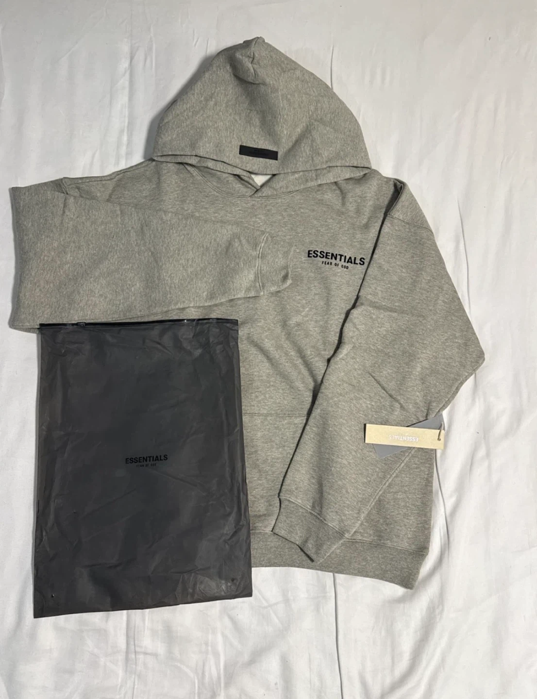 Essentials Fear of God Grey Hoodie