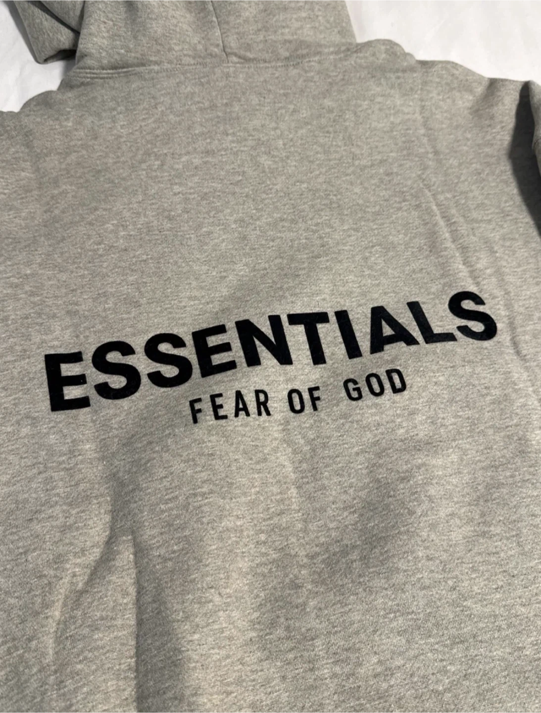 Essentials Fear of God Grey Hoodie - photo 3