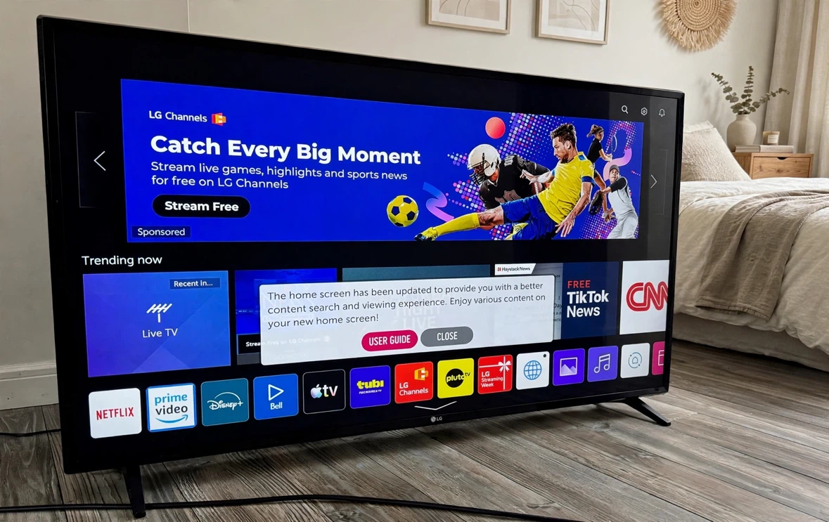 LG 43” 4K UHD Smart TV | with Remote HDR10 WIFI  43UM6910PUA - photo 5