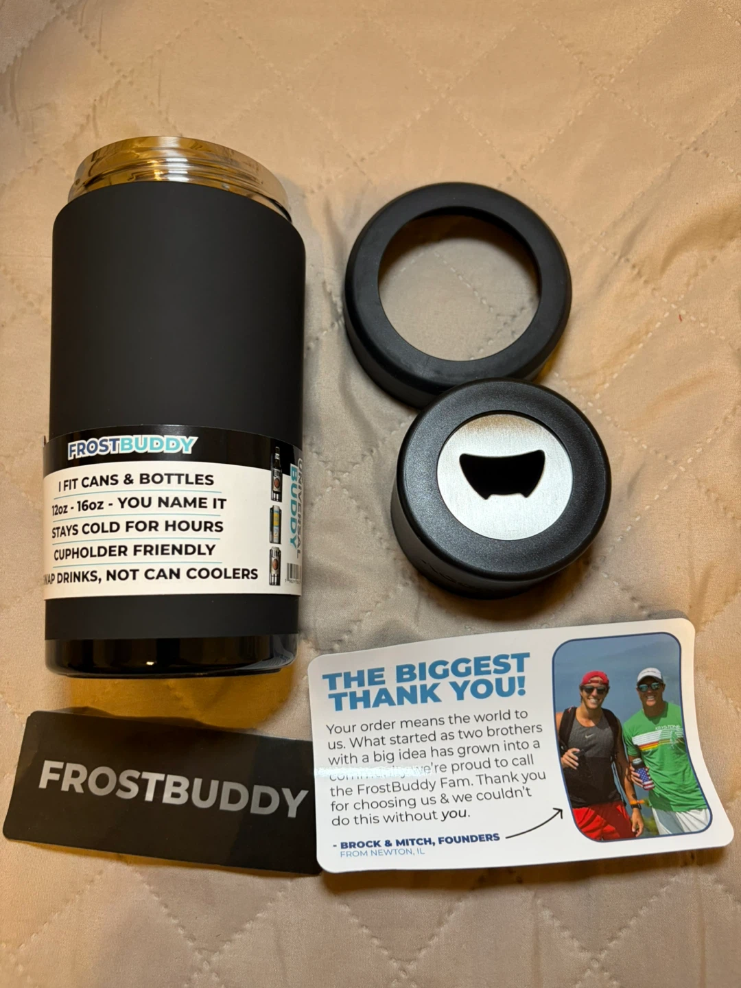 FrostBuddy Dark Night Universal Buddy Fits Cans & Bottles - photo 2