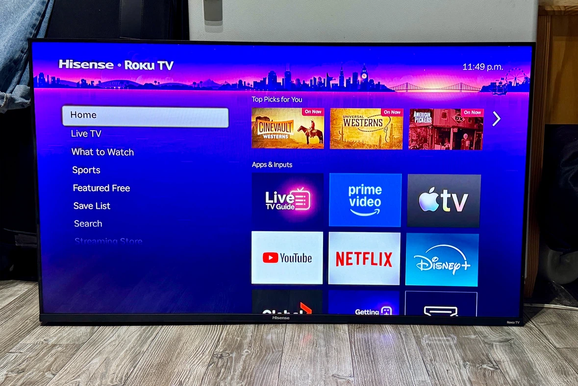 Hisense 43” Full HD Smart TV + Original  Remote - photo 2