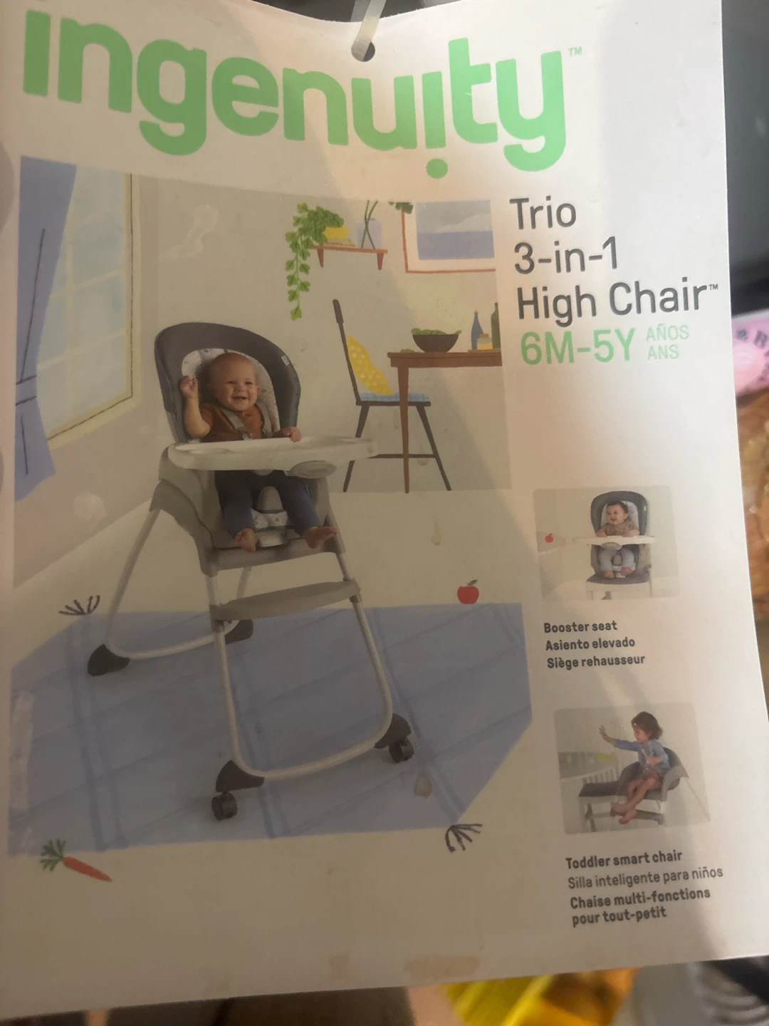 Ingenuity Trio 3-in-1 High Chair