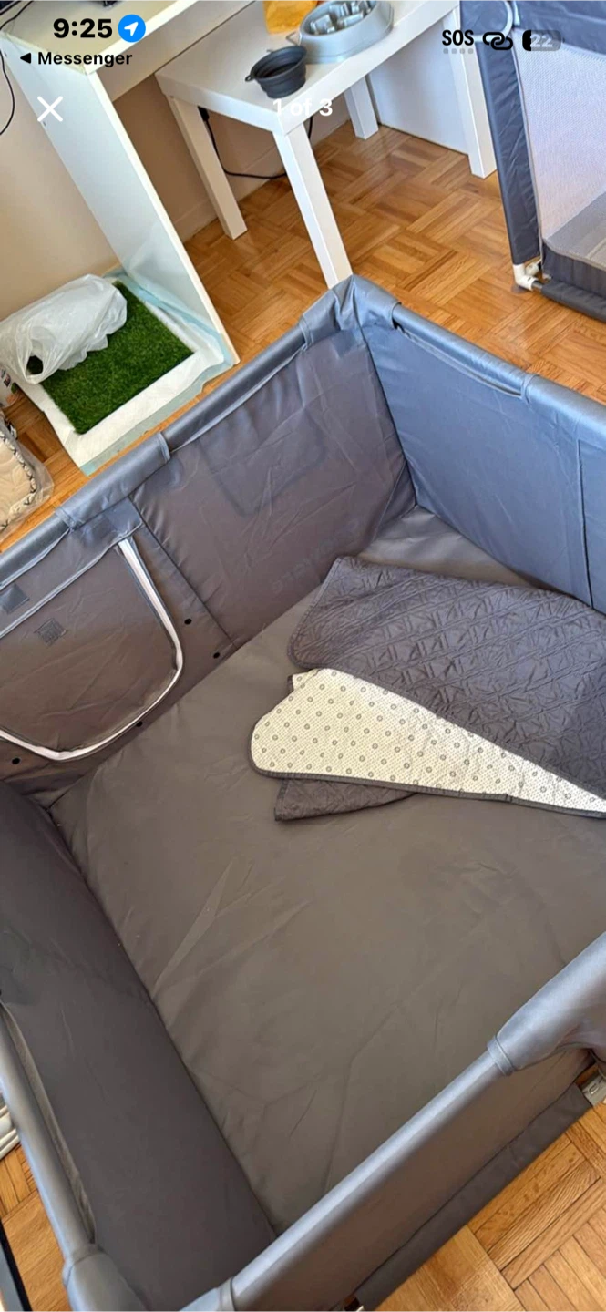 Grey Portable Pet Playpen - photo 3