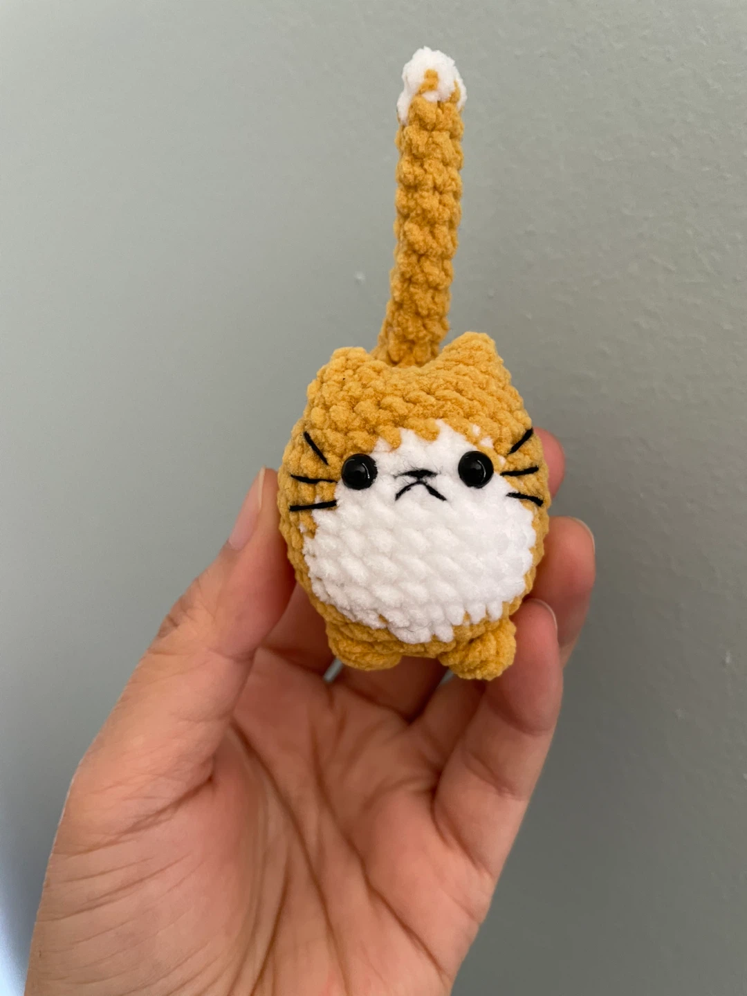 Handmade Crochet Cat Plushie - photo 2