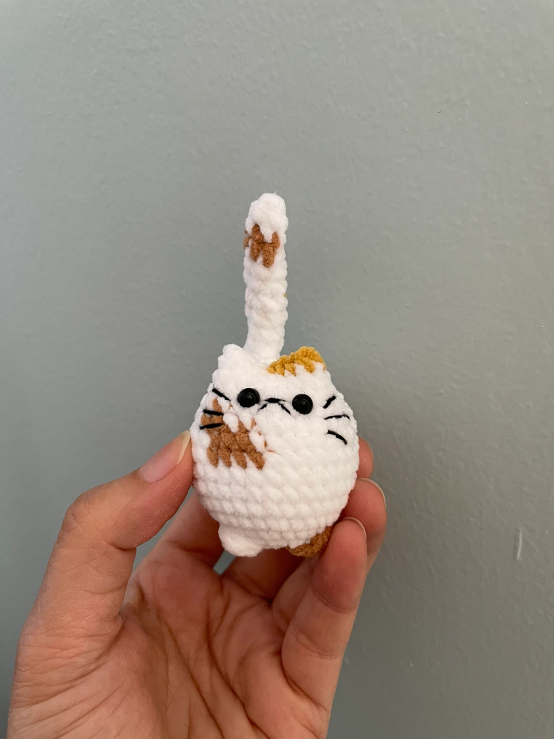 Handmade Crochet Cat Plushie - photo 3