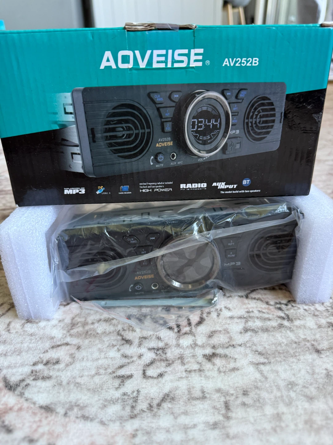 Aoveise AV252B Car MP3 Player
