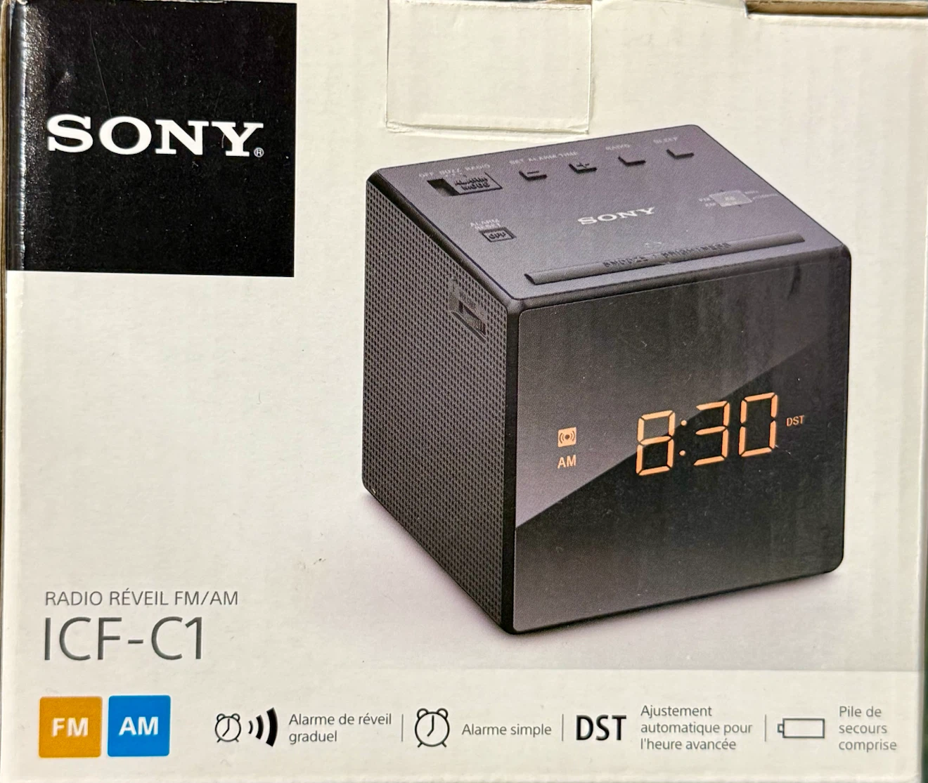 Sony ICFC1BLACK Alarm Clock Radio