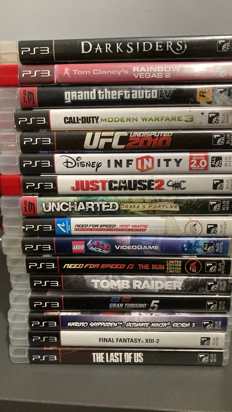 Sony PlayStation 3 Console and 15 Games - photo 2