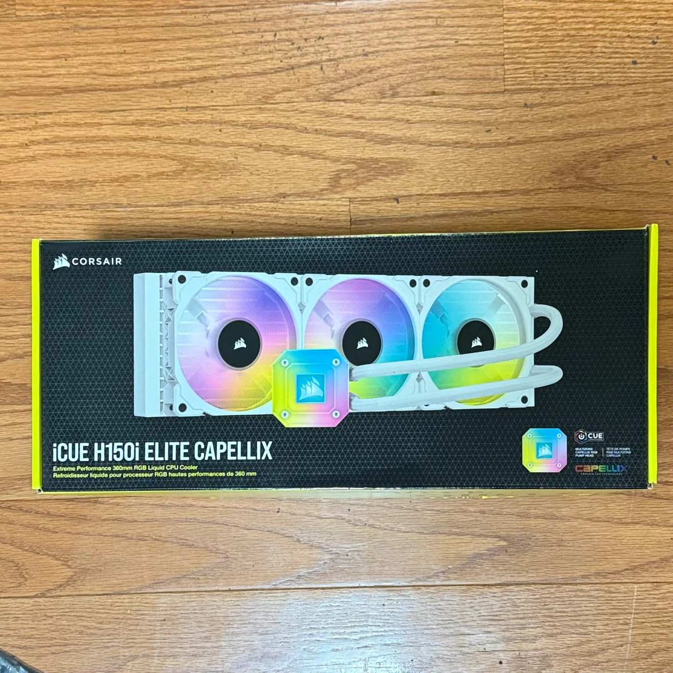 Corsair iCUE H150i Elite CAPELLIX AIO FANS INCLUDED