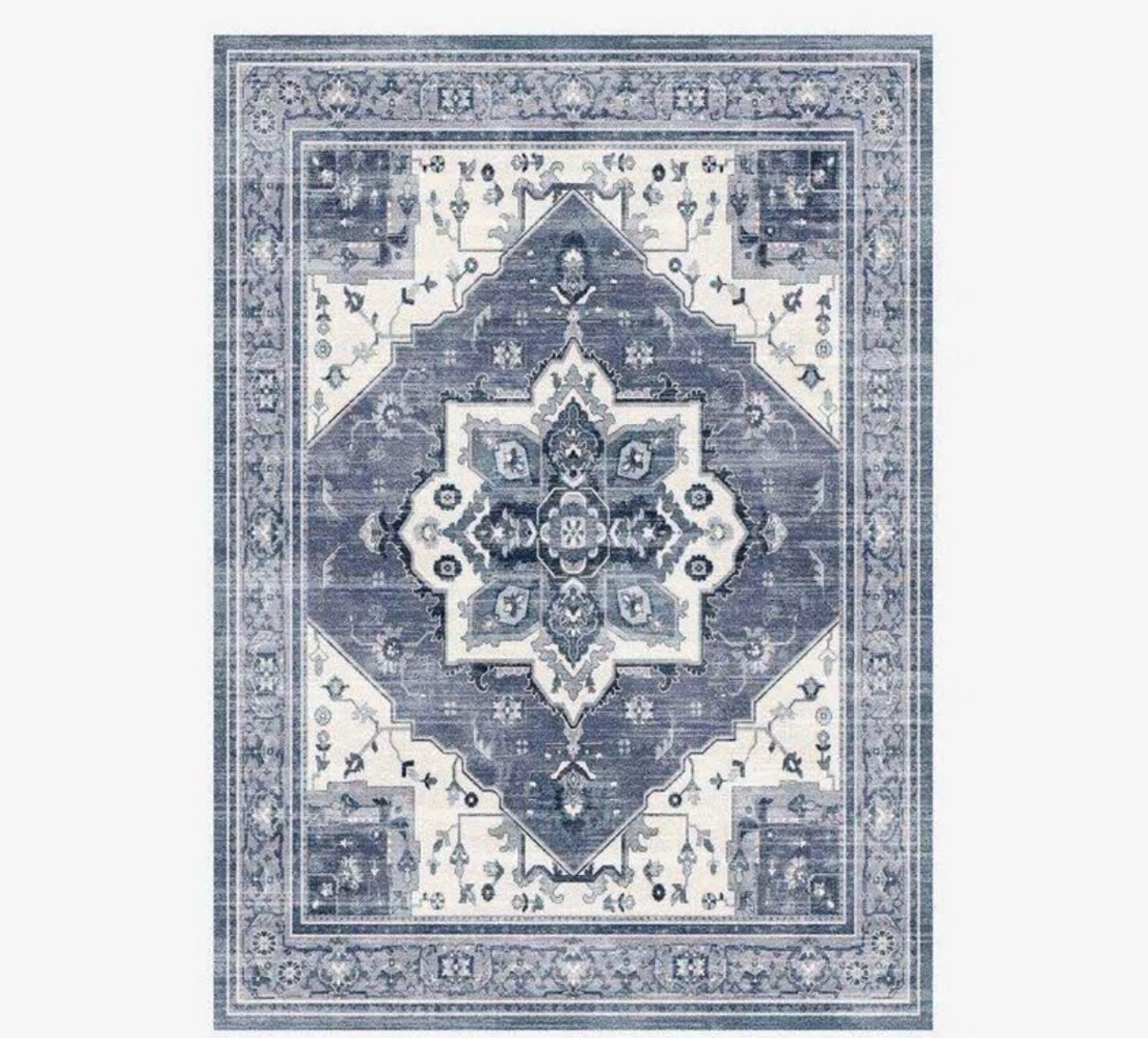 Washable Area Rug 5’x7’