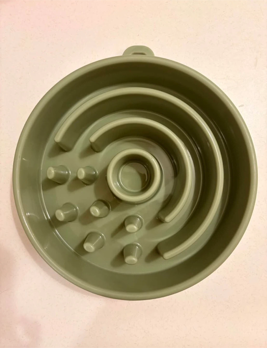 Outward Hound Green Slow Feeder Bowl