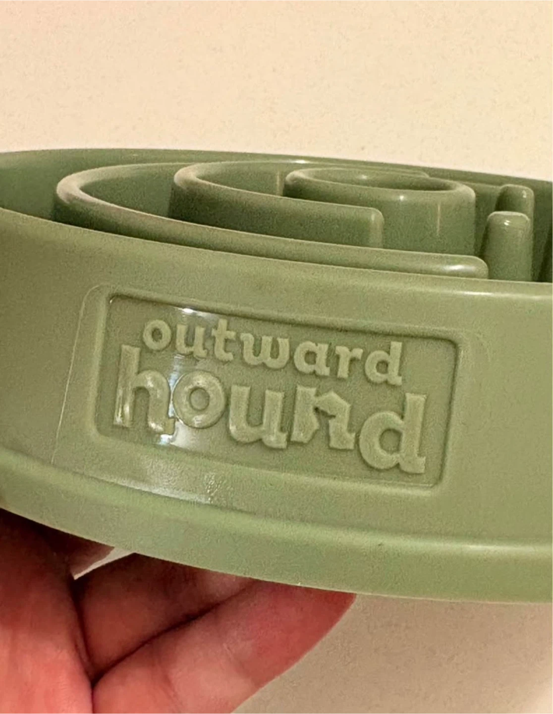 Outward Hound Green Slow Feeder Bowl - photo 3