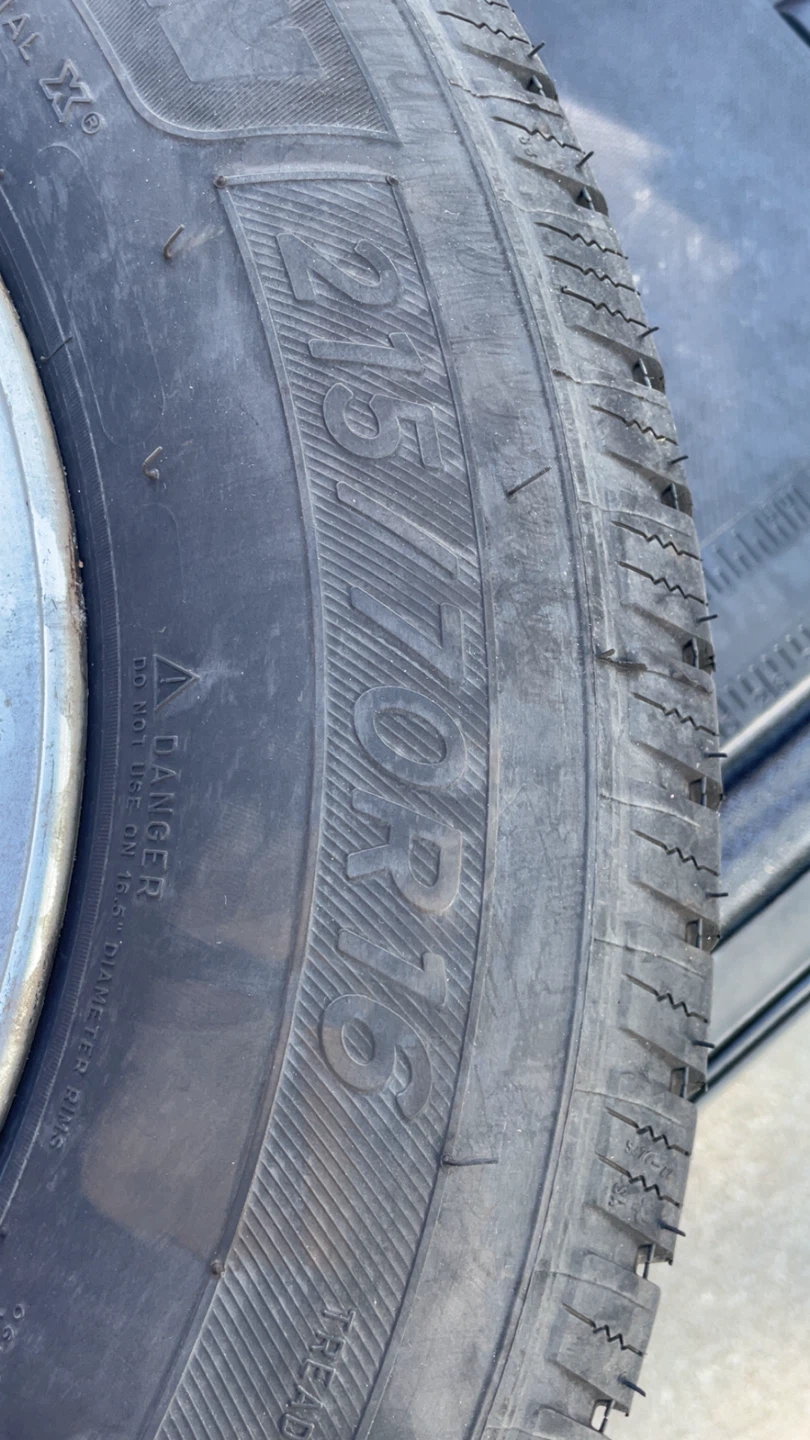 Michelin 215/70R16 Tires and Wheels - photo 4