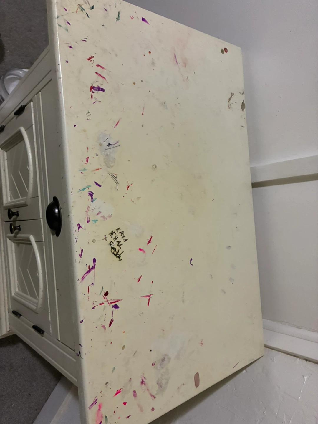 White Dresser with Mirror - photo 2