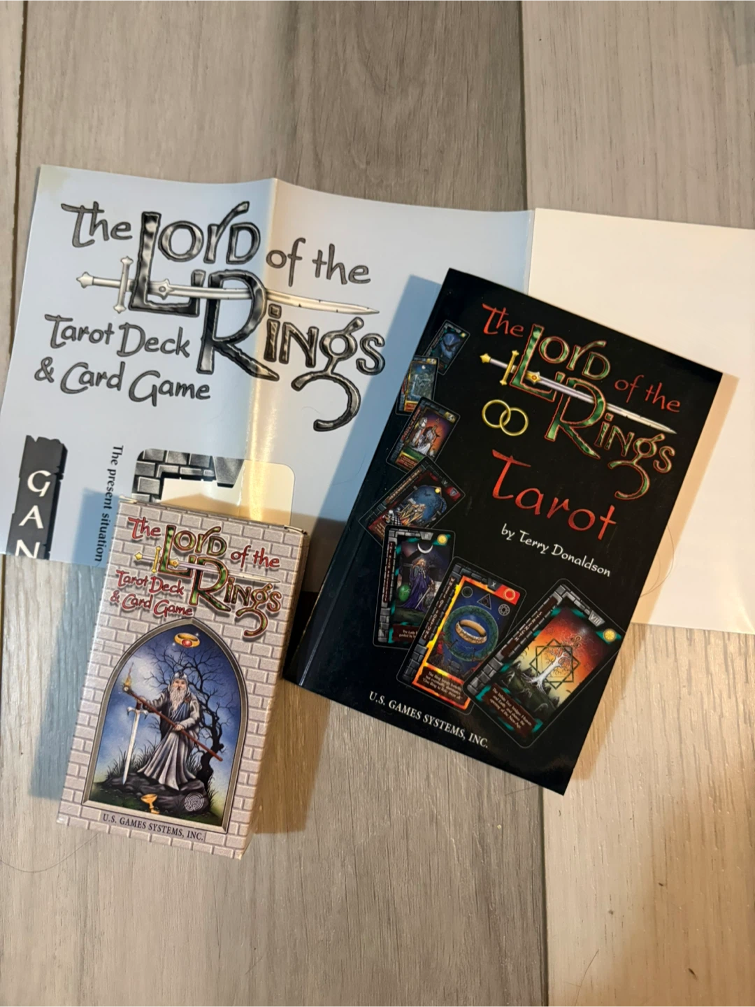 Lord of the Rings Tarot Deck and Card Game