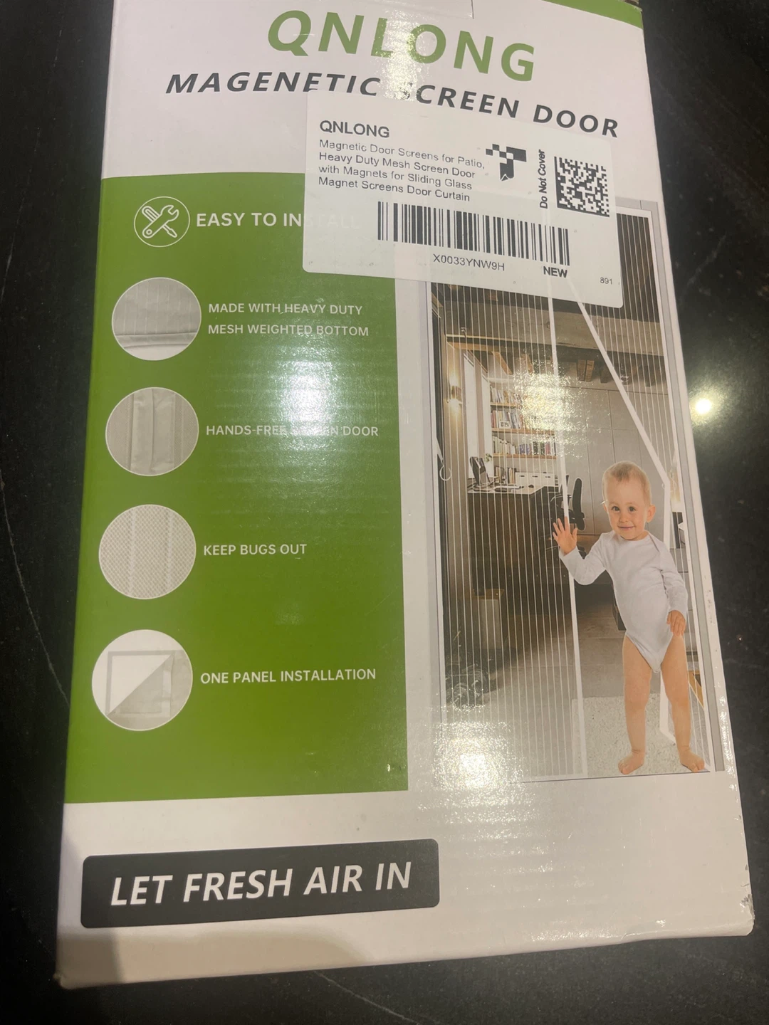 QNLONG Magnetic Screen Door
