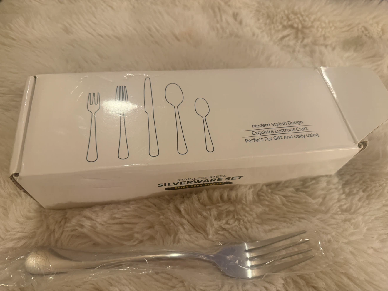 Stainless Steel Silverware Set - photo 2