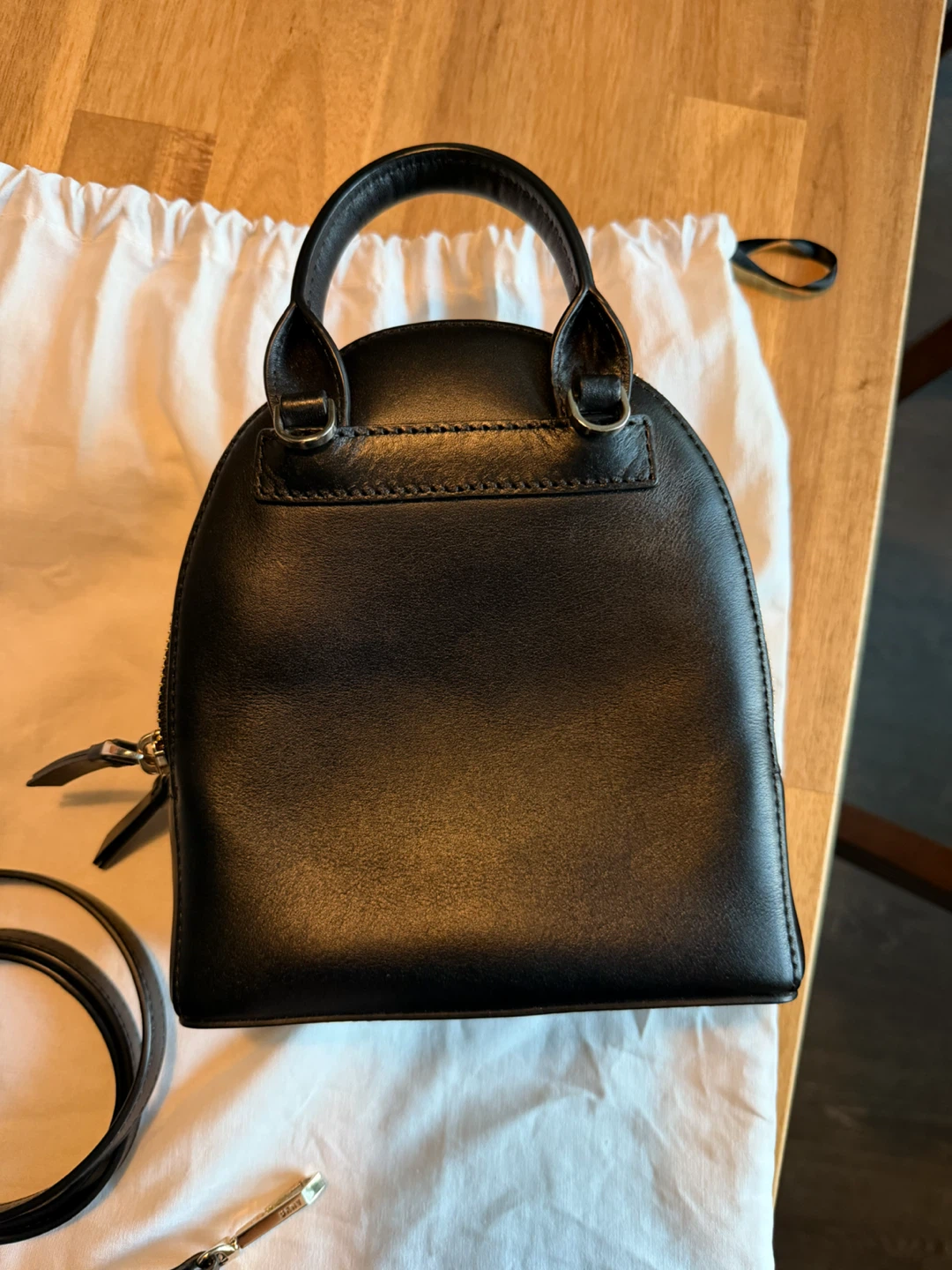 DKNY Black Mini Leather Crossbody - photo 2