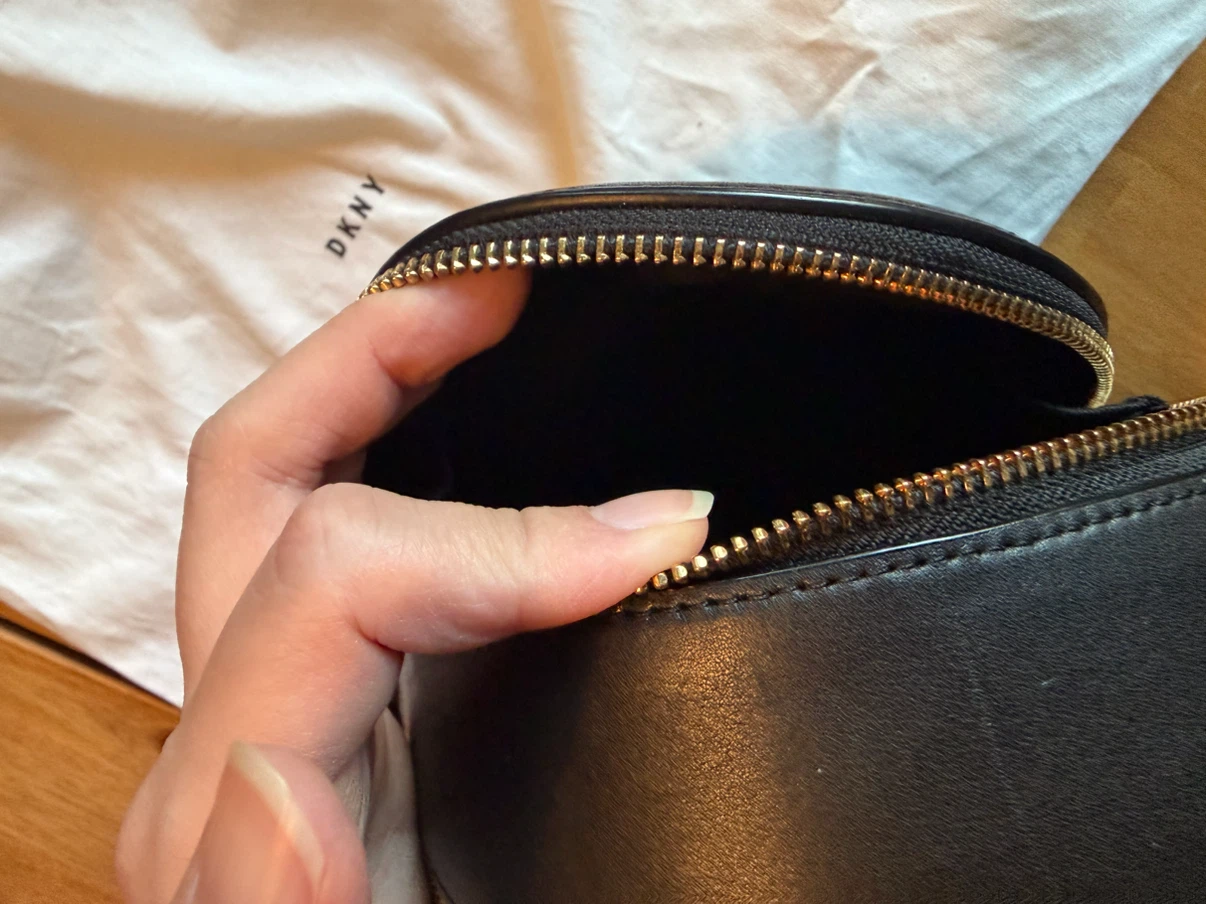 DKNY Black Mini Leather Crossbody - photo 4