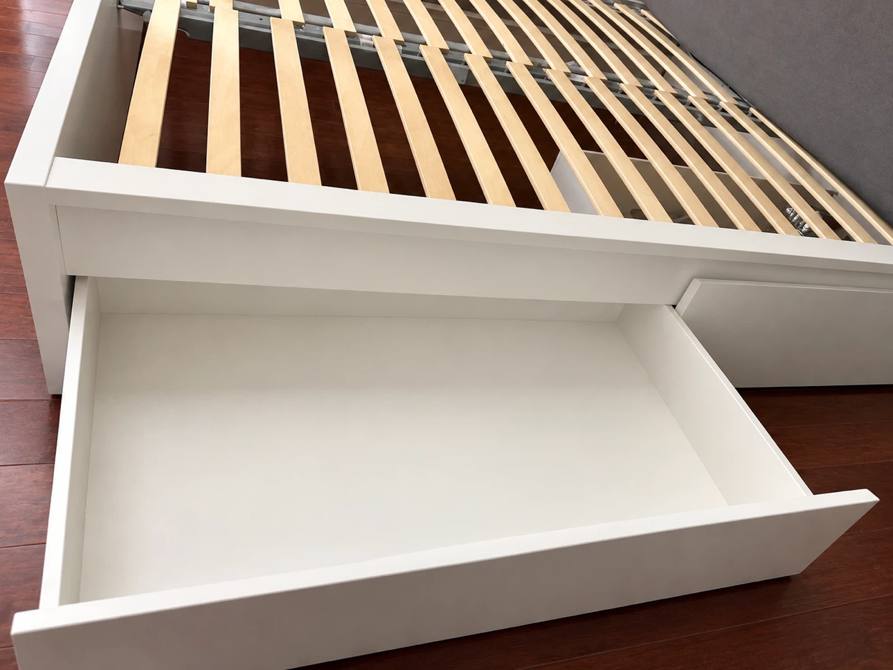 IKEA Queen Bed Frame - White