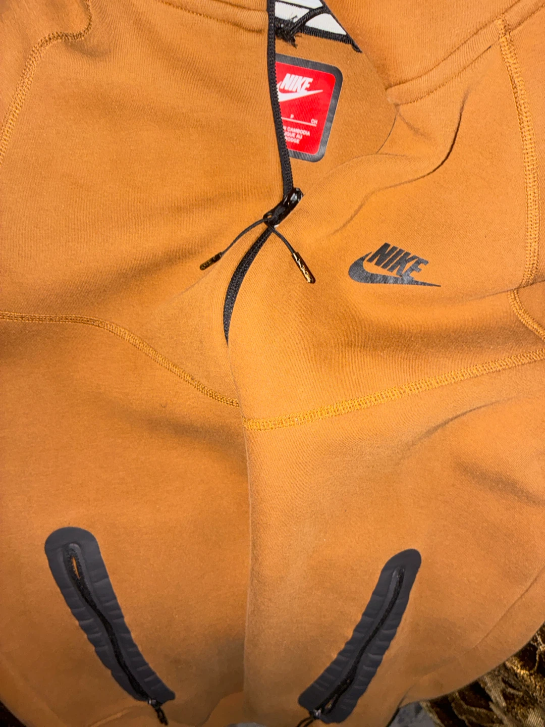 Nike Tech Fleece Hoodie Brown