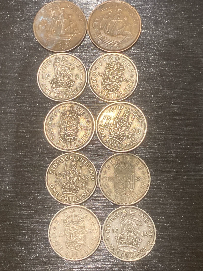 Vintage British Coin Collection - photo 3
