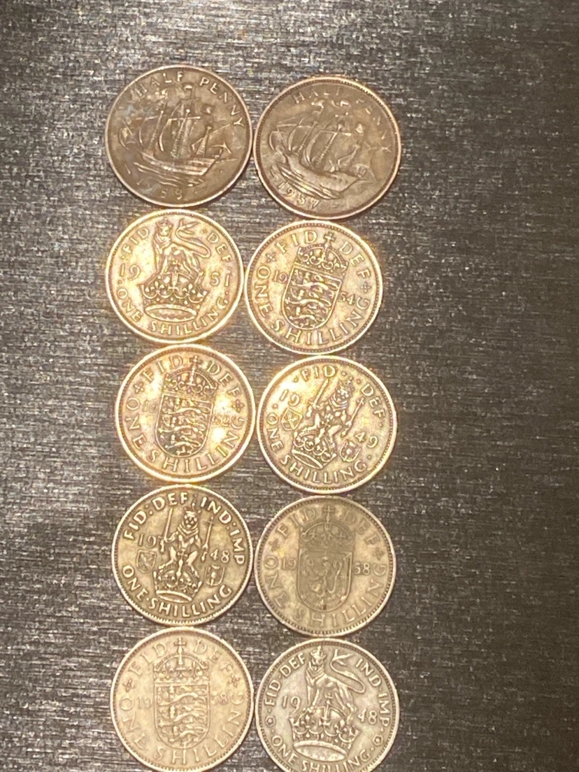 Vintage British Coin Collection - photo 4