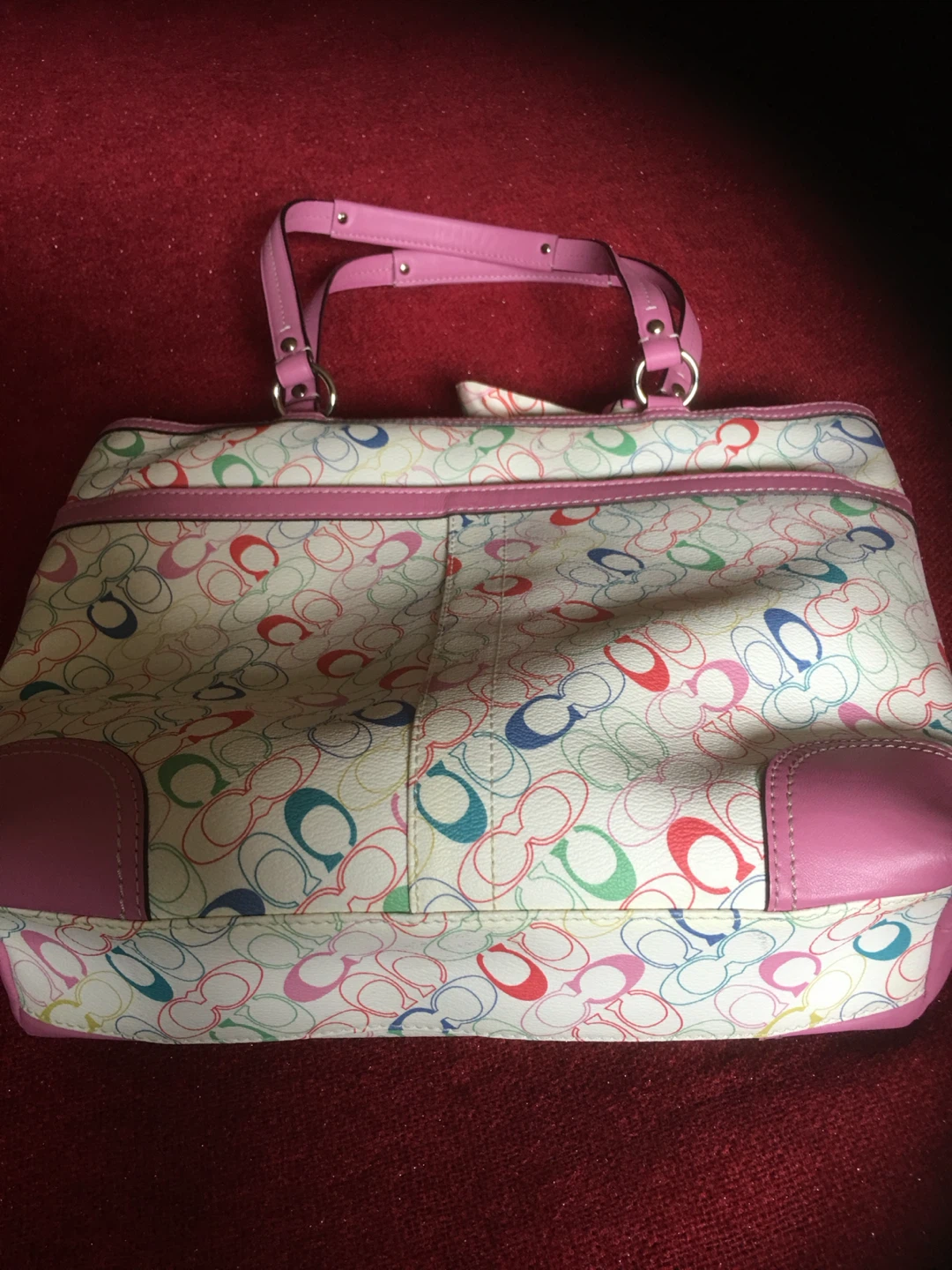 Brand new Coach Multi-coloured Logo Tote with Matching Wallet🏈 - photo 3