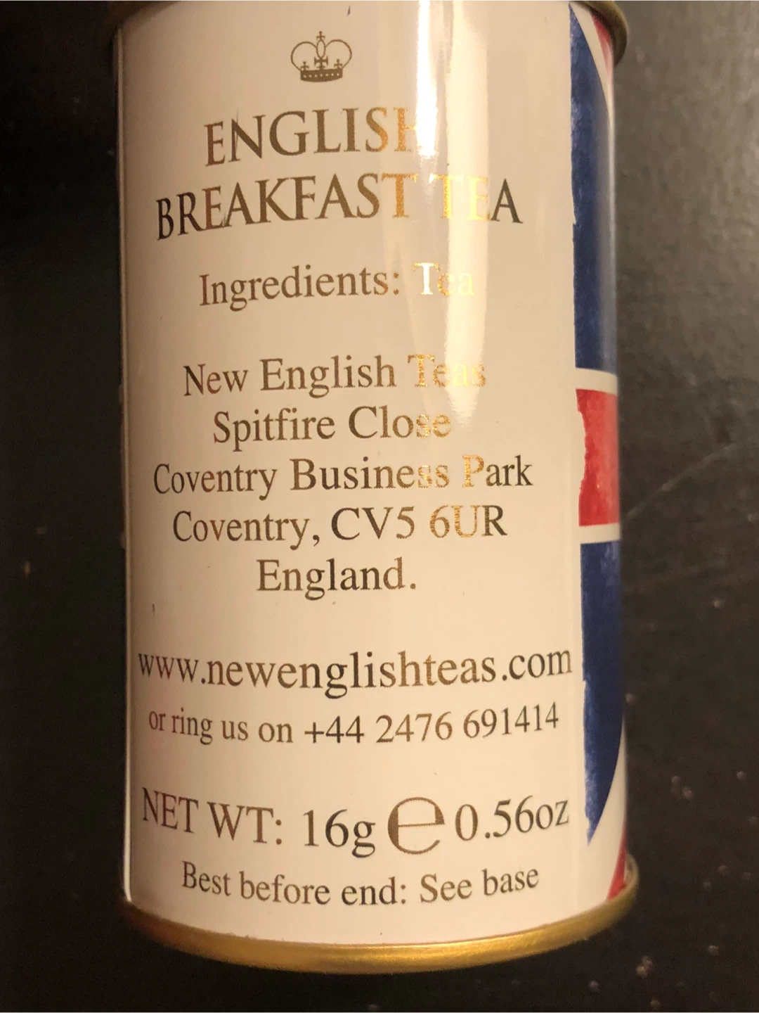 🏈New English Teas English Breakfast Tea Tin - photo 2