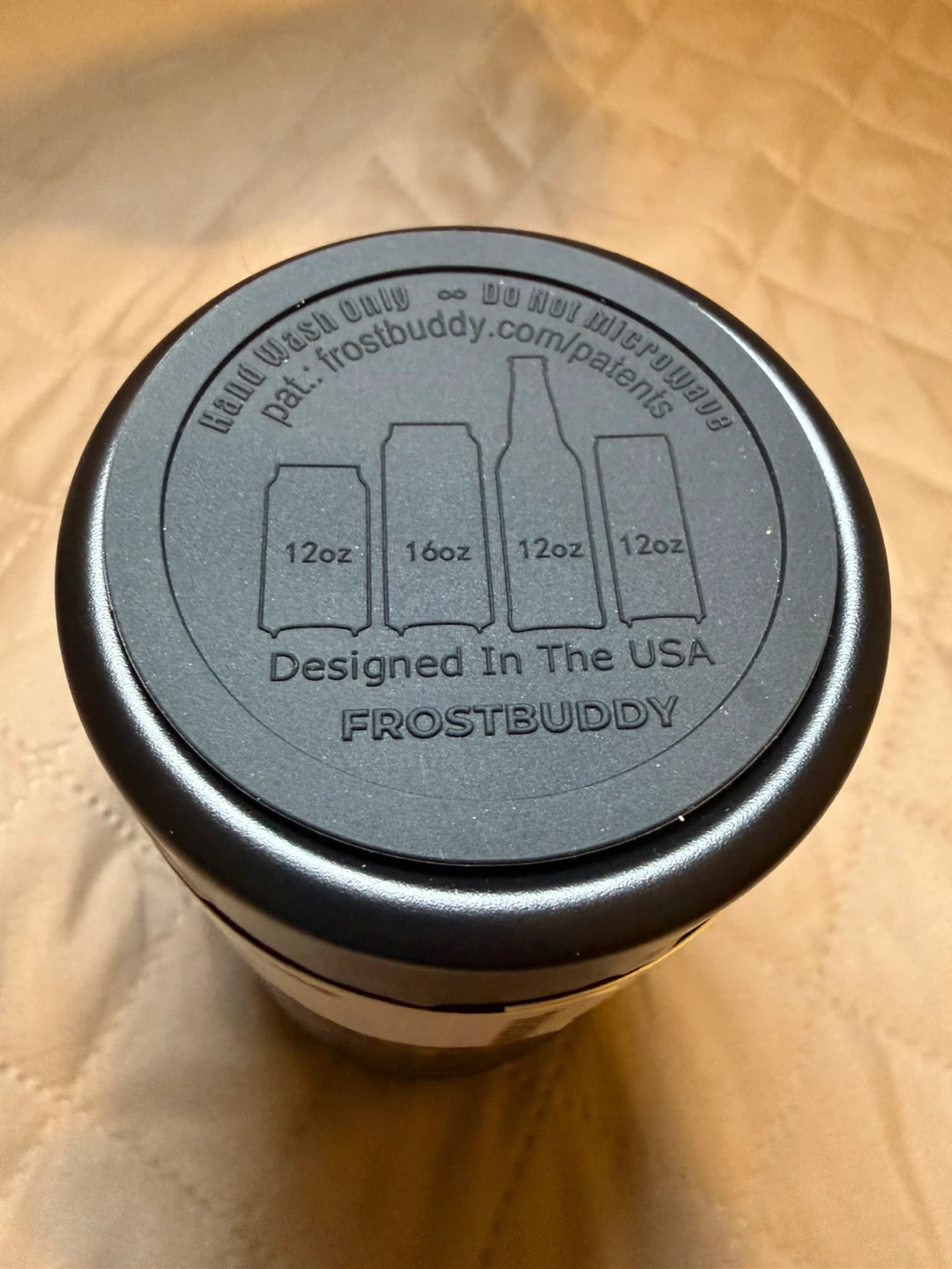 FrostBuddy Diamond Plate Universal Buddy Fits Cans & Bottles - photo 4