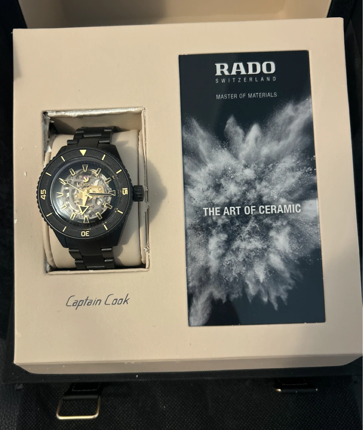 Rado Captain Cook Skeleton Watch