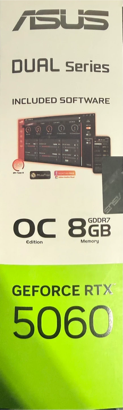 Rtx 5060 8gb oc edition Asus - photo 3