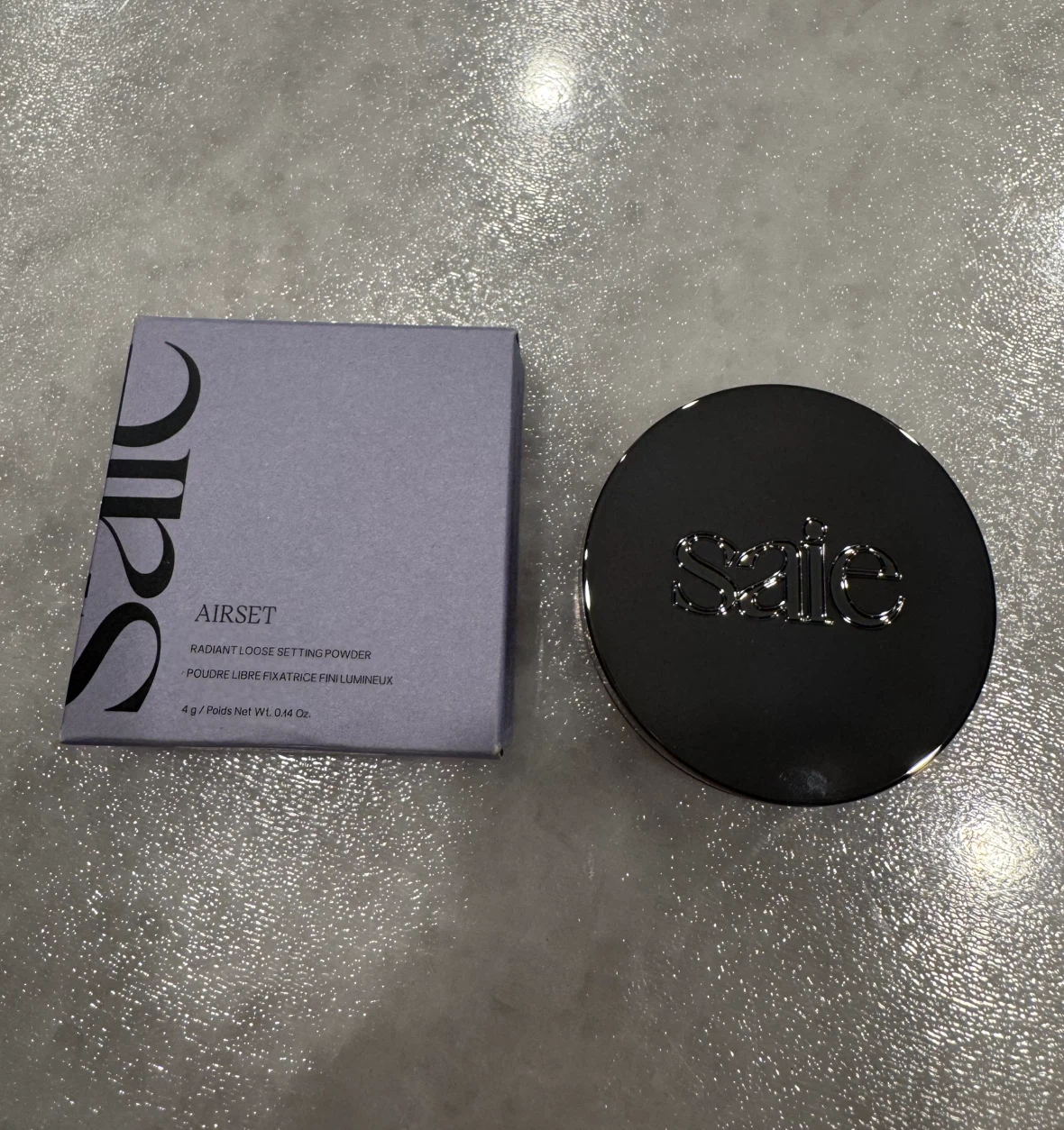 New! Saie Airset Radiant Loose Setting Powder