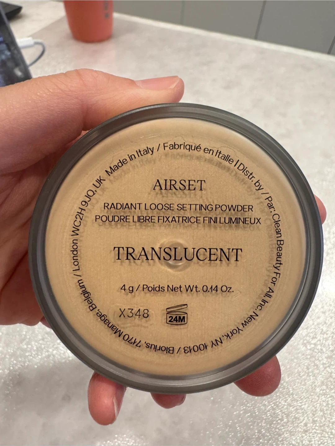 New! Saie Airset Radiant Loose Setting Powder - photo 3