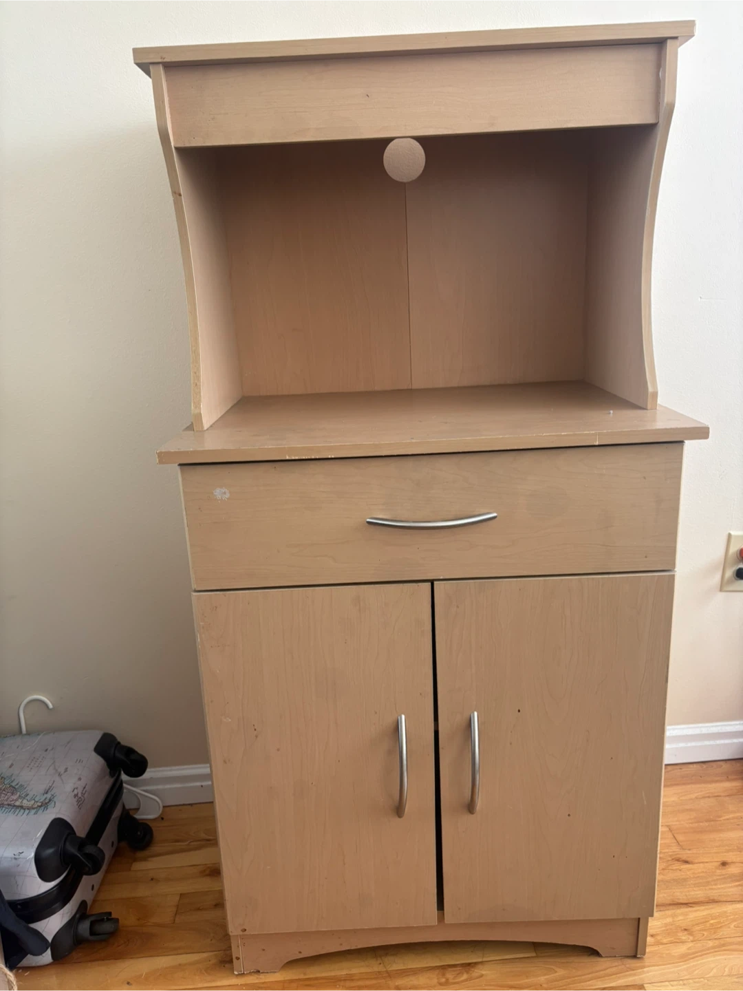 Wooden Storage Cabinet / Hutch – $50 OBO – Must Go Today
