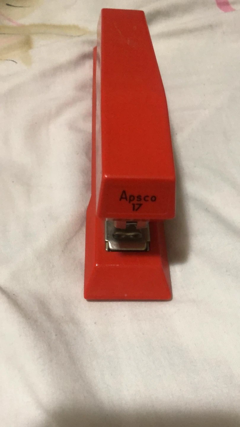 Apsco 17 Red Stapler 🏈
