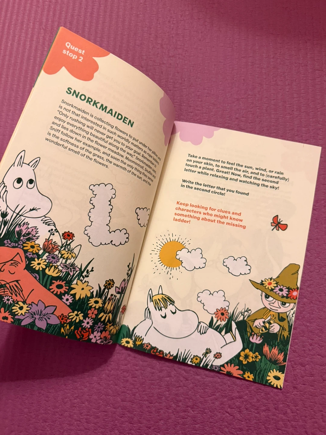 NEW✨🏈Summer of Moomin Activity Booklet