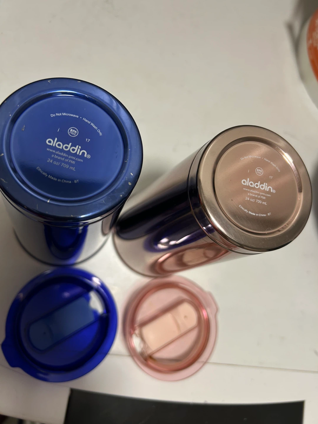 Two Aladdin 709ml Travel Tumblers - photo 2