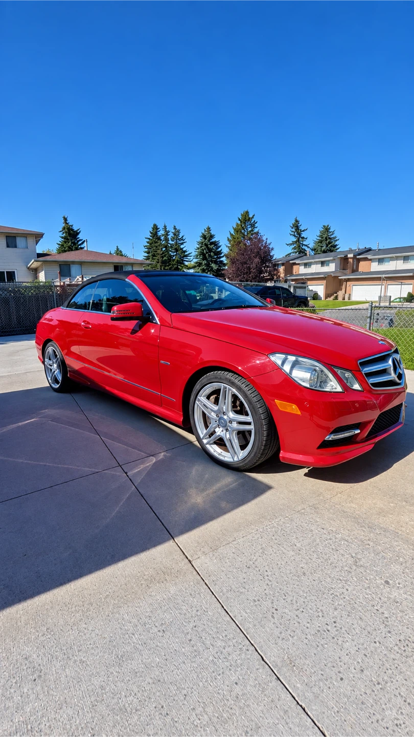 Mercedes-Benz E550 Convertible