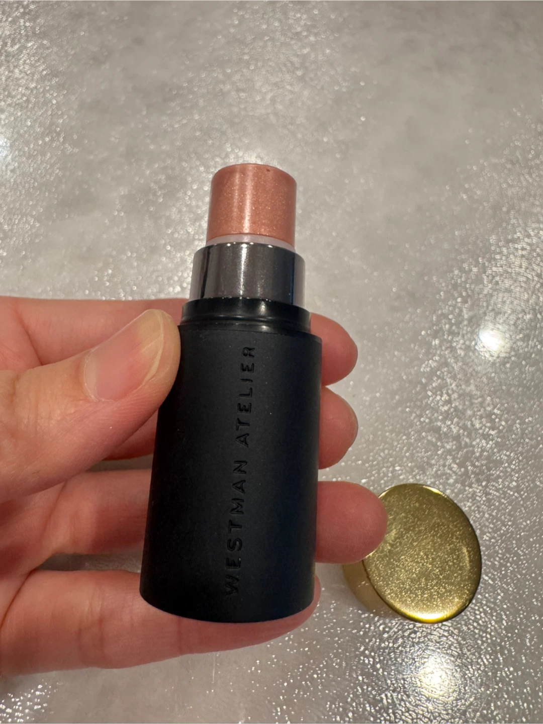Westman Atelier Lit Up Highlight Stick in Nectar