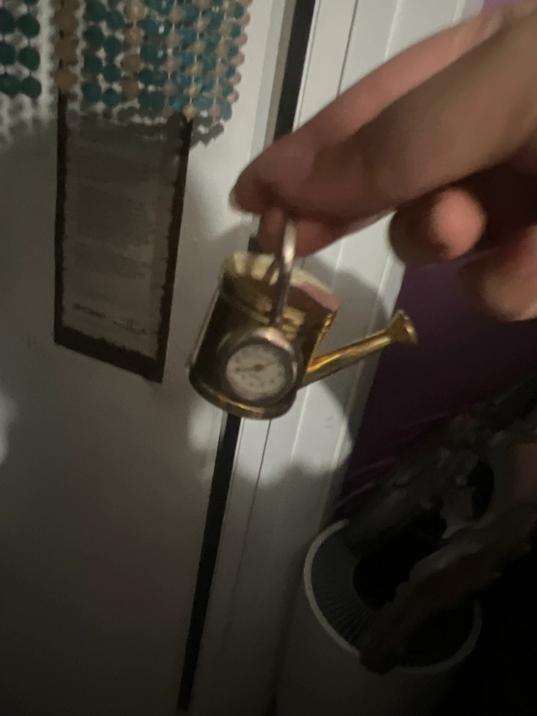 Miniature Watering Can Analog Clock 🏈