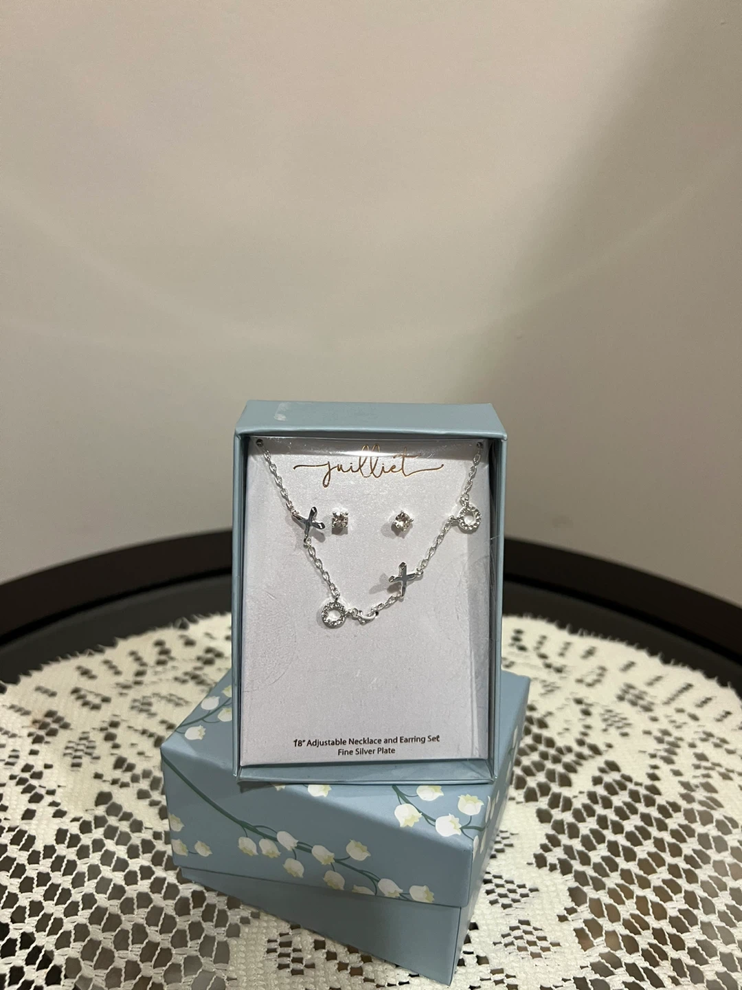 Juilliet Adjustable Necklace and Earring Set🏈