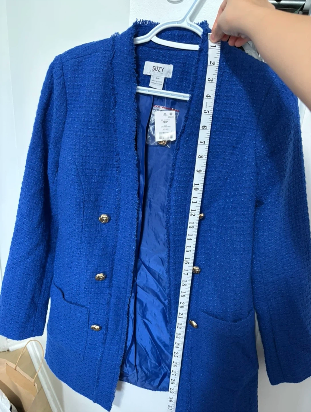 Suzy Shier Royal Blue Blazer - photo 2