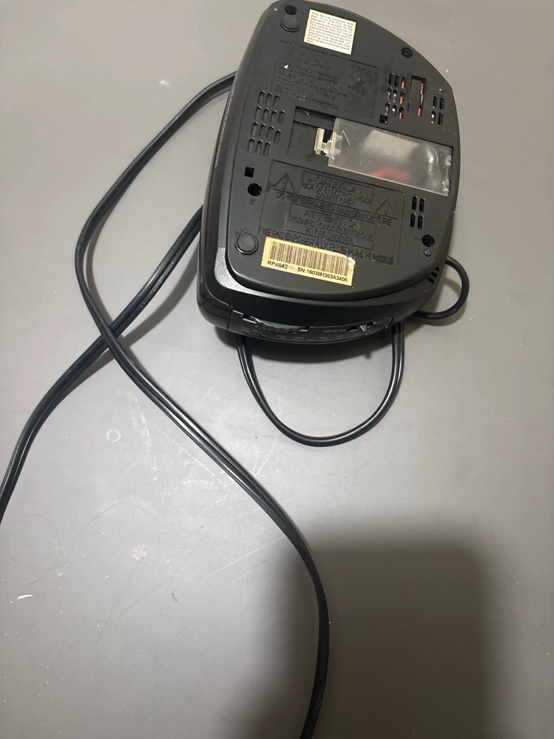 RCA Digital Alarm Clock Radio 🏈 - photo 2
