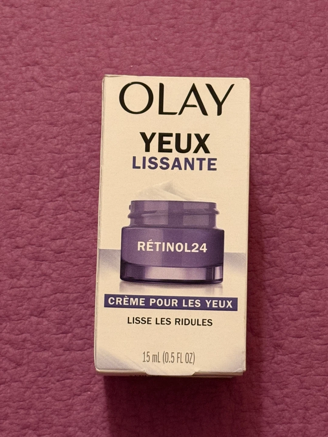 NEW✨🏈Olay Smoothing Eyes Retinol24 Eye Cream 15ml - photo 3