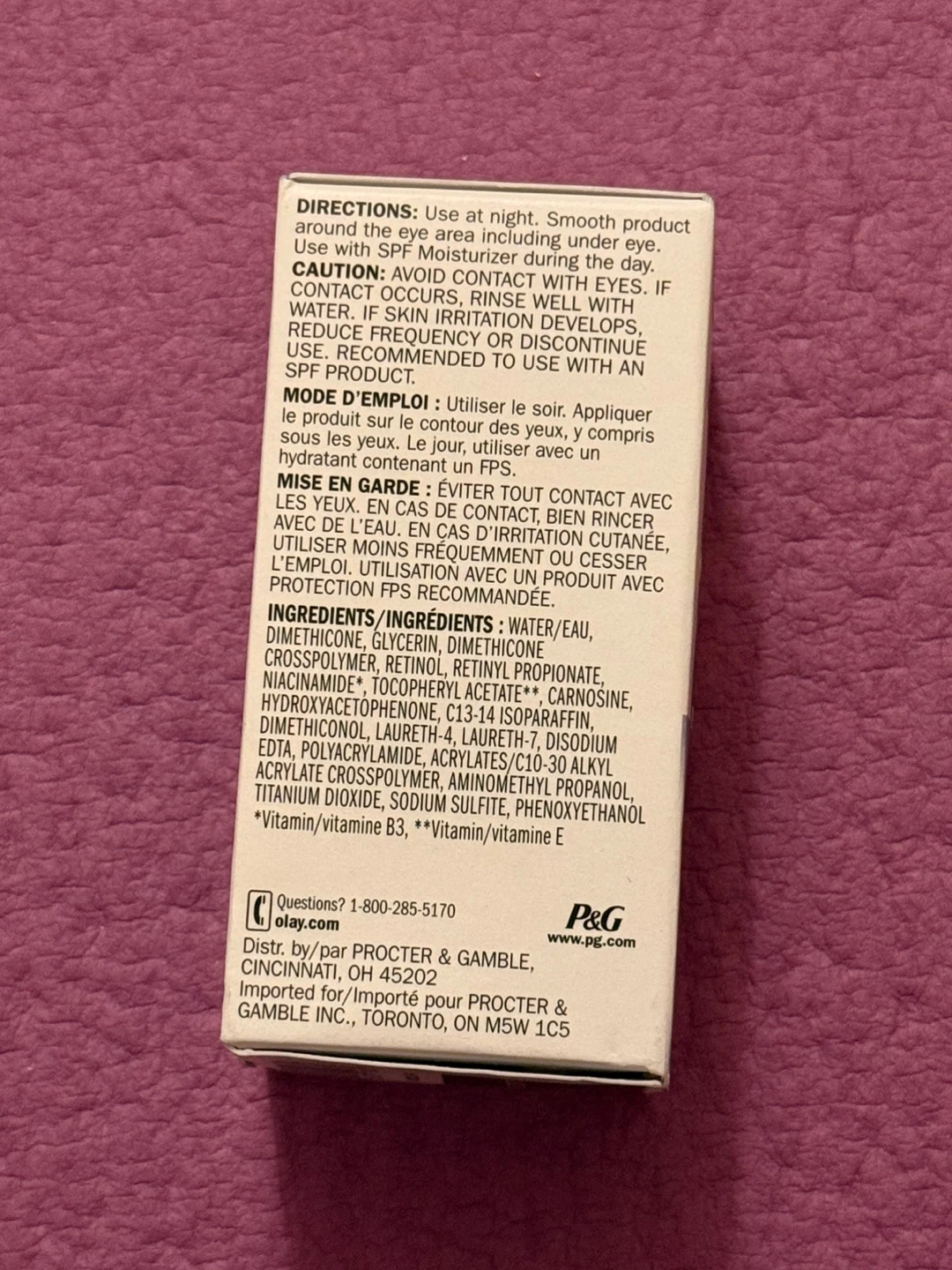 NEW✨🏈Olay Smoothing Eyes Retinol24 Eye Cream 15ml - photo 4