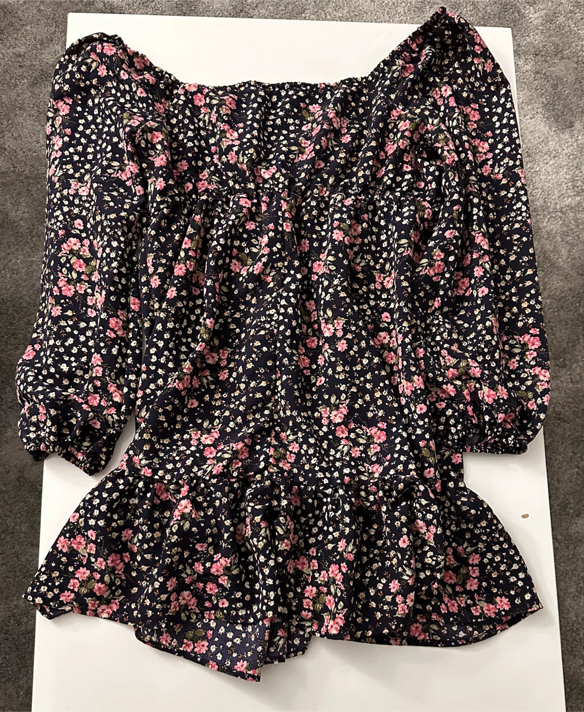 As U Wish Floral Long Sleeve Dress - photo 2