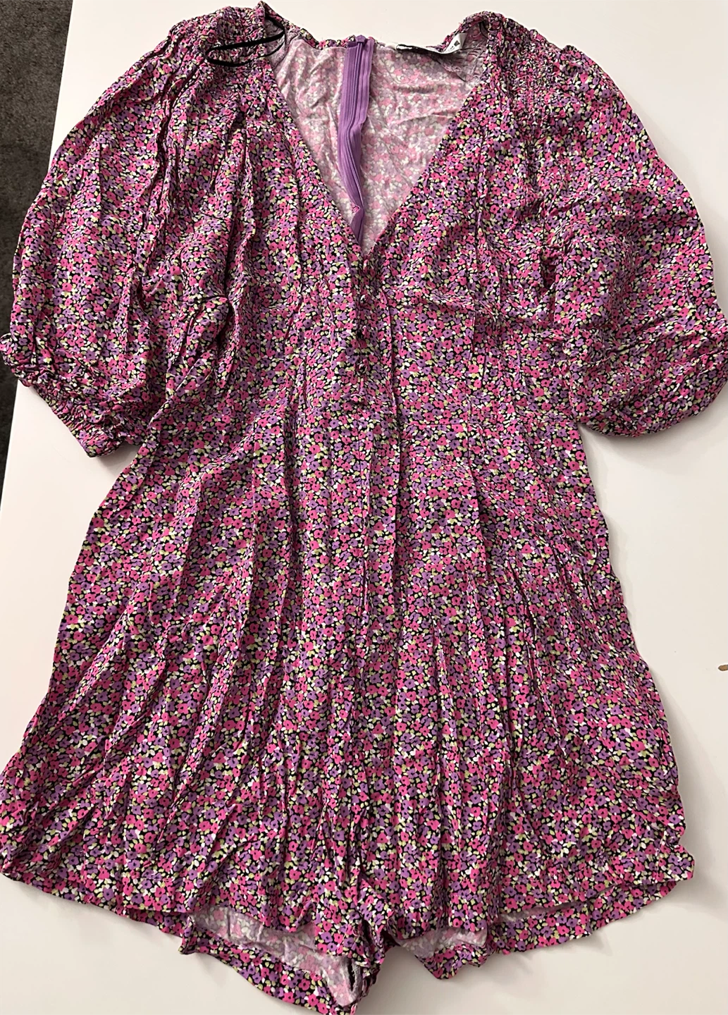 Zara Floral Print Romper