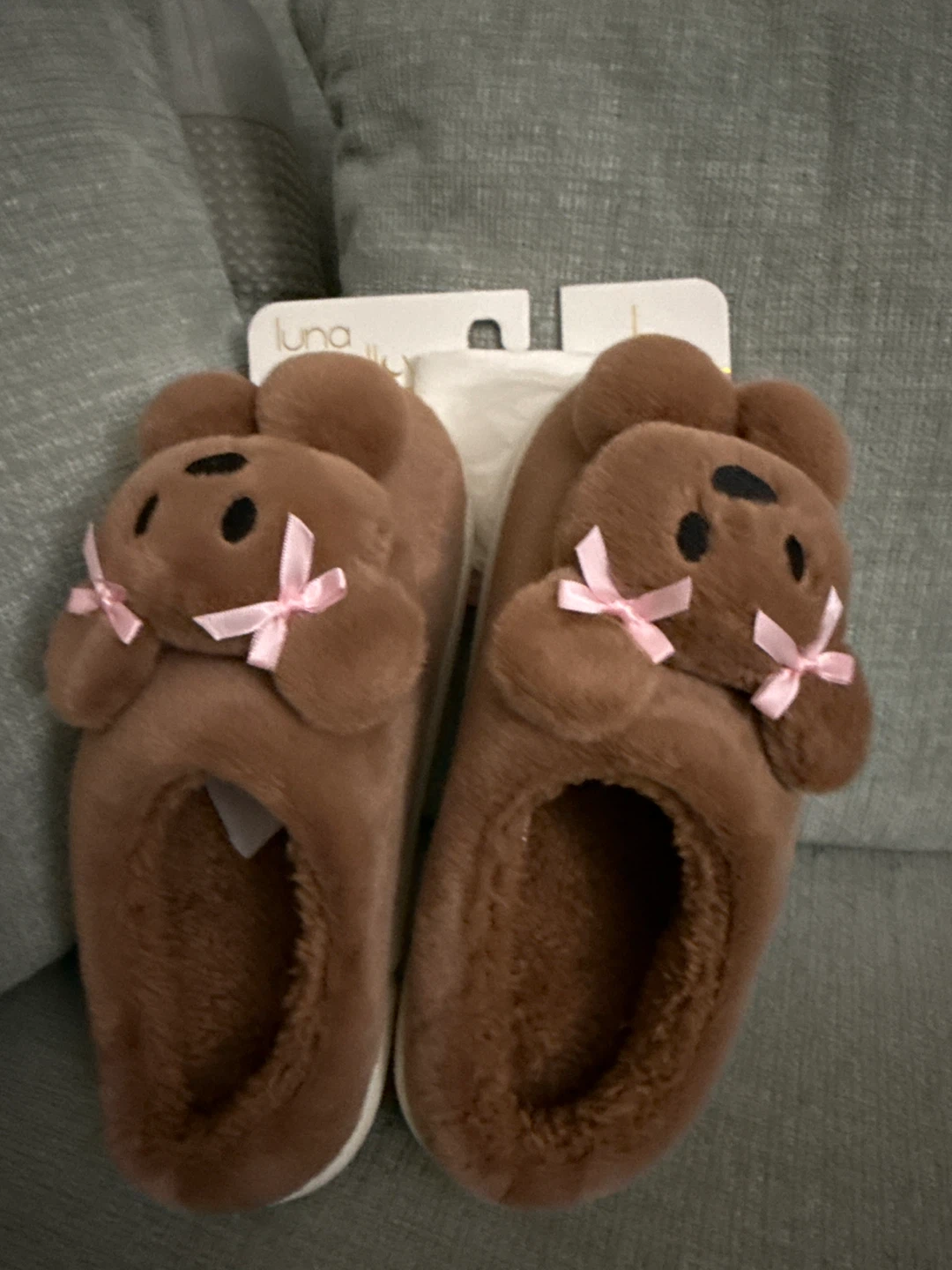 Mellow Brown Bear Slippers - photo 2