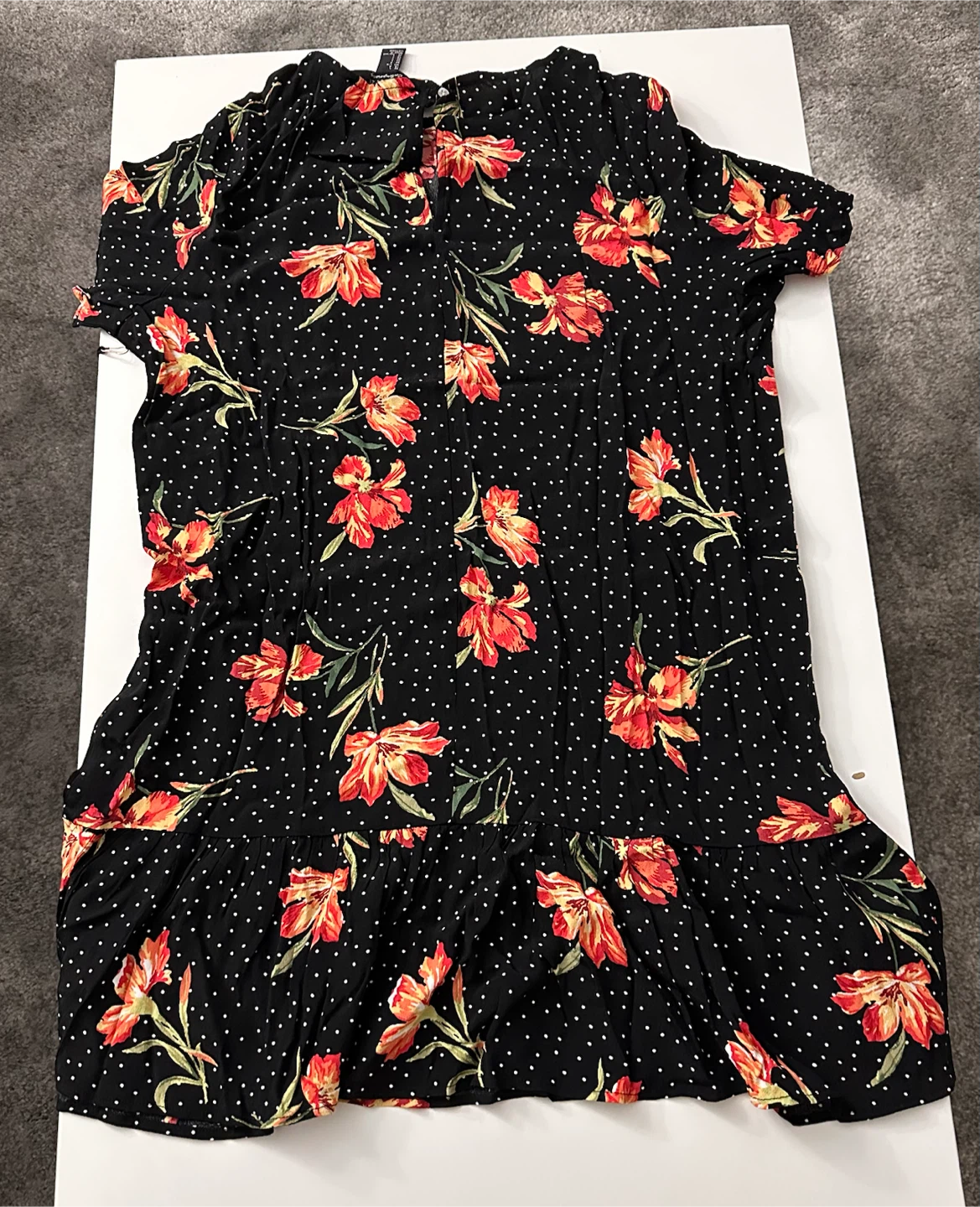 NEW Forever 21 Floral Polka Dot Dress - photo 2